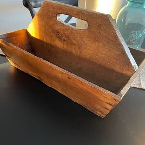 Wooden caddy